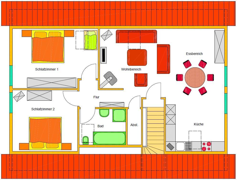 Ferienwohnung Familie Huebner Lubeck Bilik gambar
